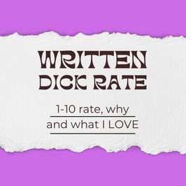 Written dick rate