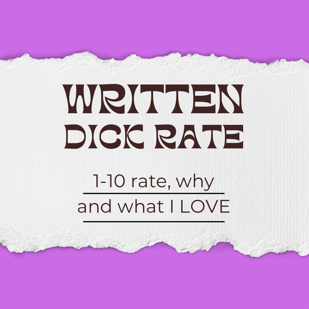 Written dick rate