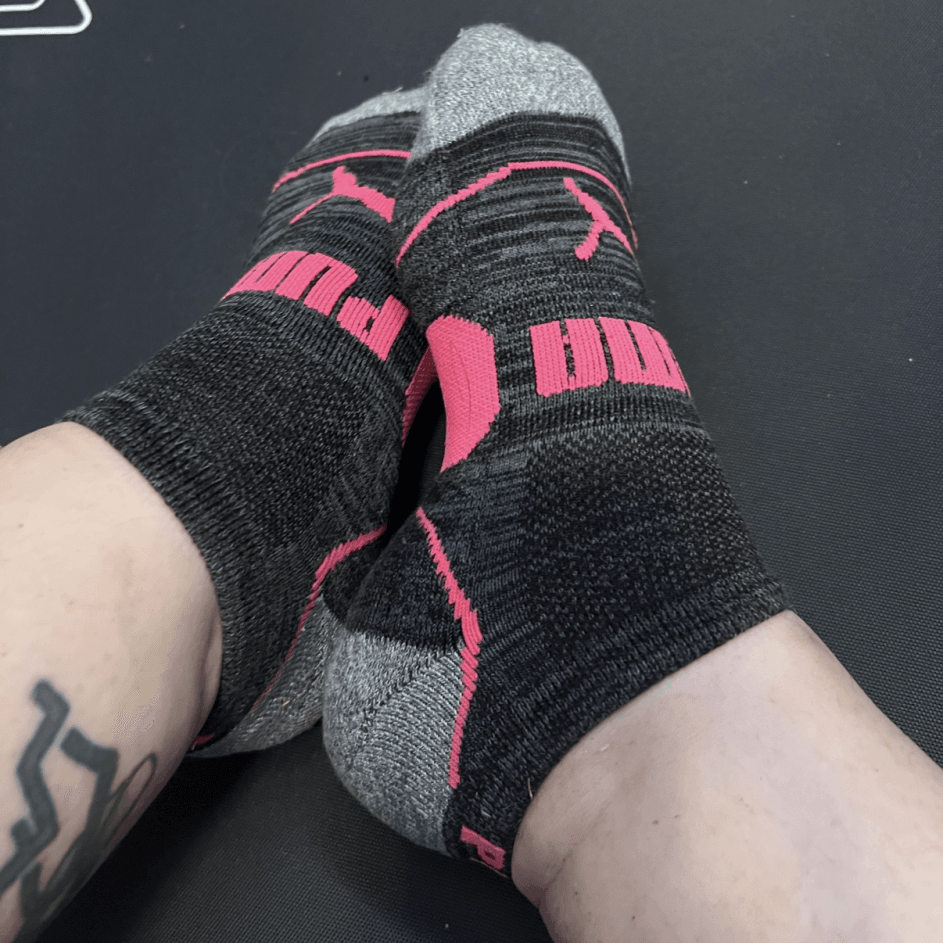 Dark grey puma socks