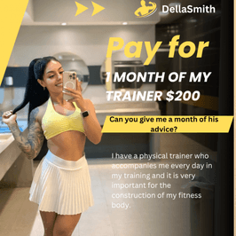 Pay for 1 month of  my TRAINER