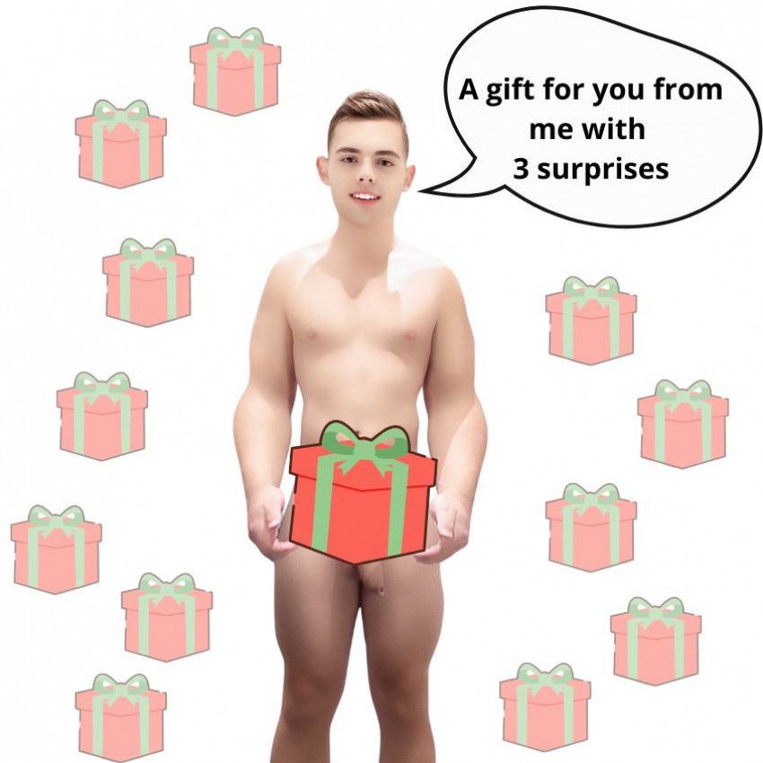 A gift for you from me with 3 surprises