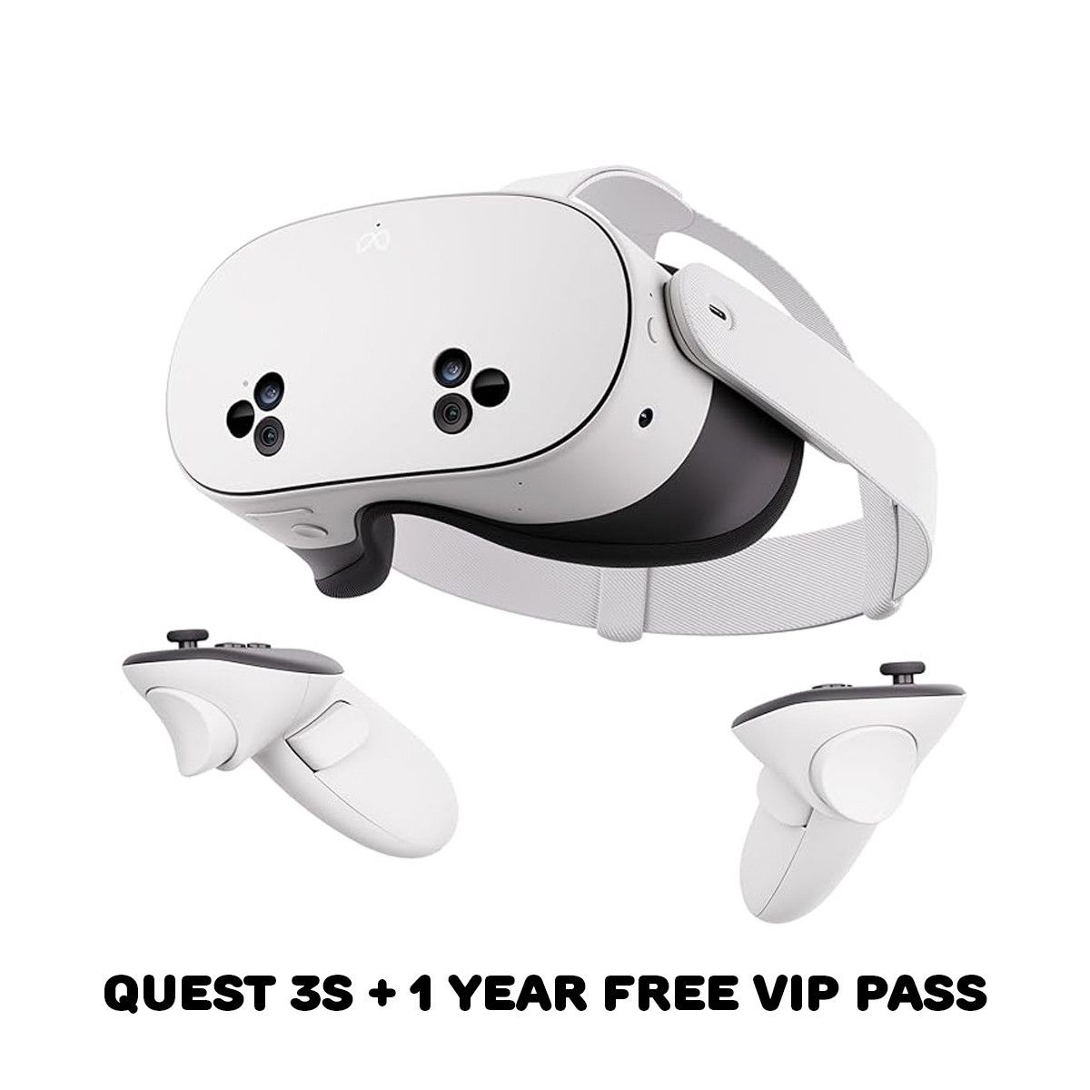 Meta Quest 3s VR Visor 128gb and 1 Year FREE VIP PASS