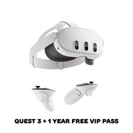 Meta Quest 3 VR Visor 512gb and 1 Year FREE VIP PASS