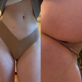 Worn Brown Thong