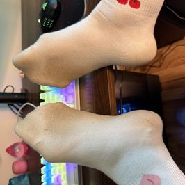 Stained White Socks