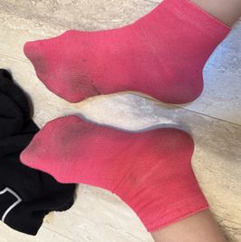 Hot Pink Socks