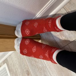 Snowflake Socks