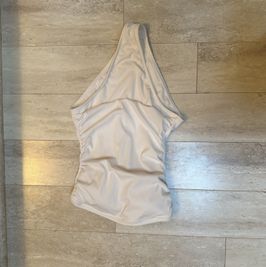 White one piece swim suit