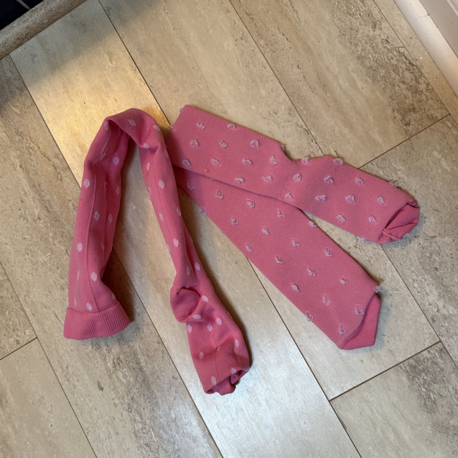 Pink Compression Socks