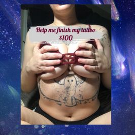 Sternum tattoo