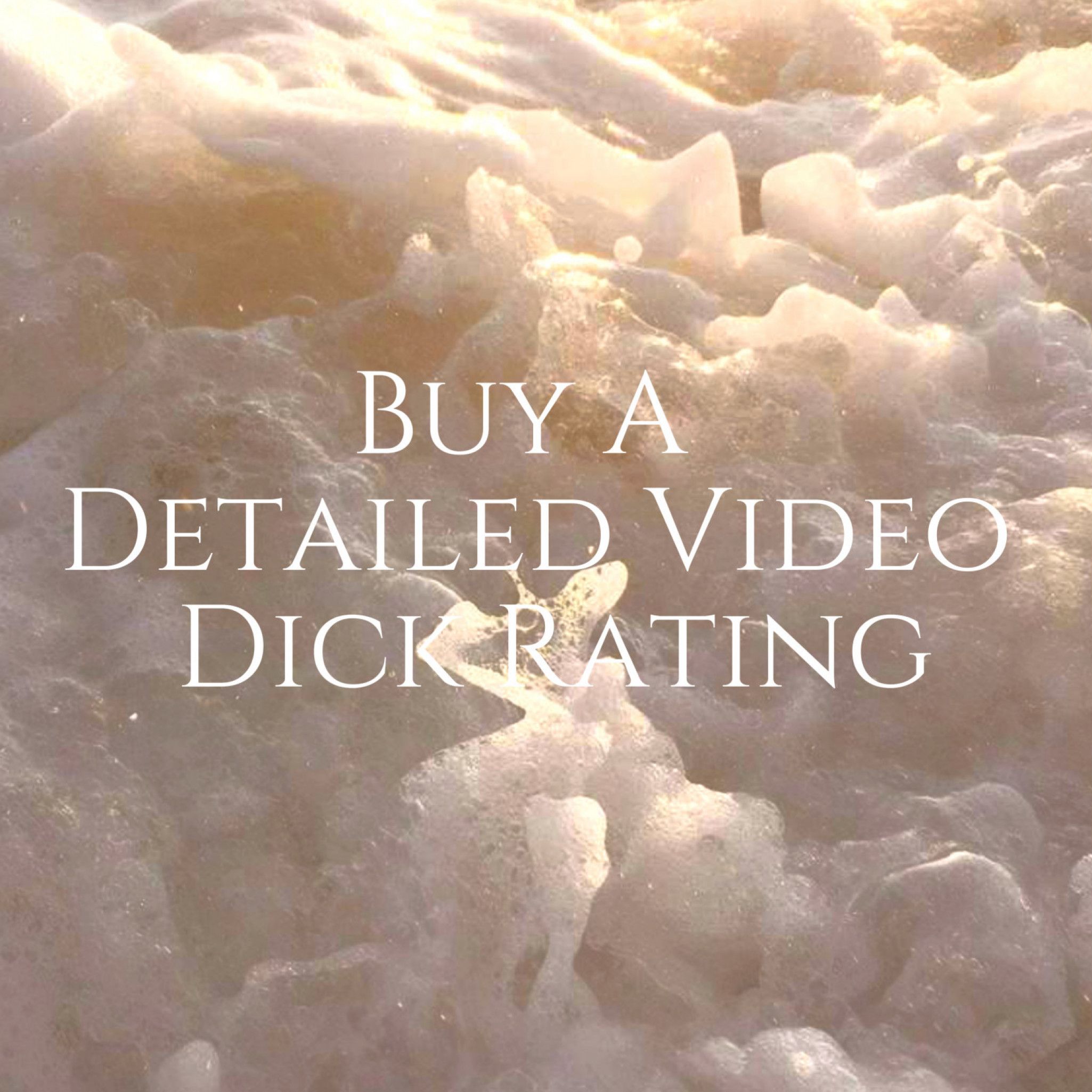 Buy A Detailed Video Dick Rating