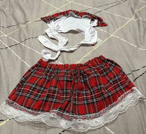 Hot schoolgirl outfit