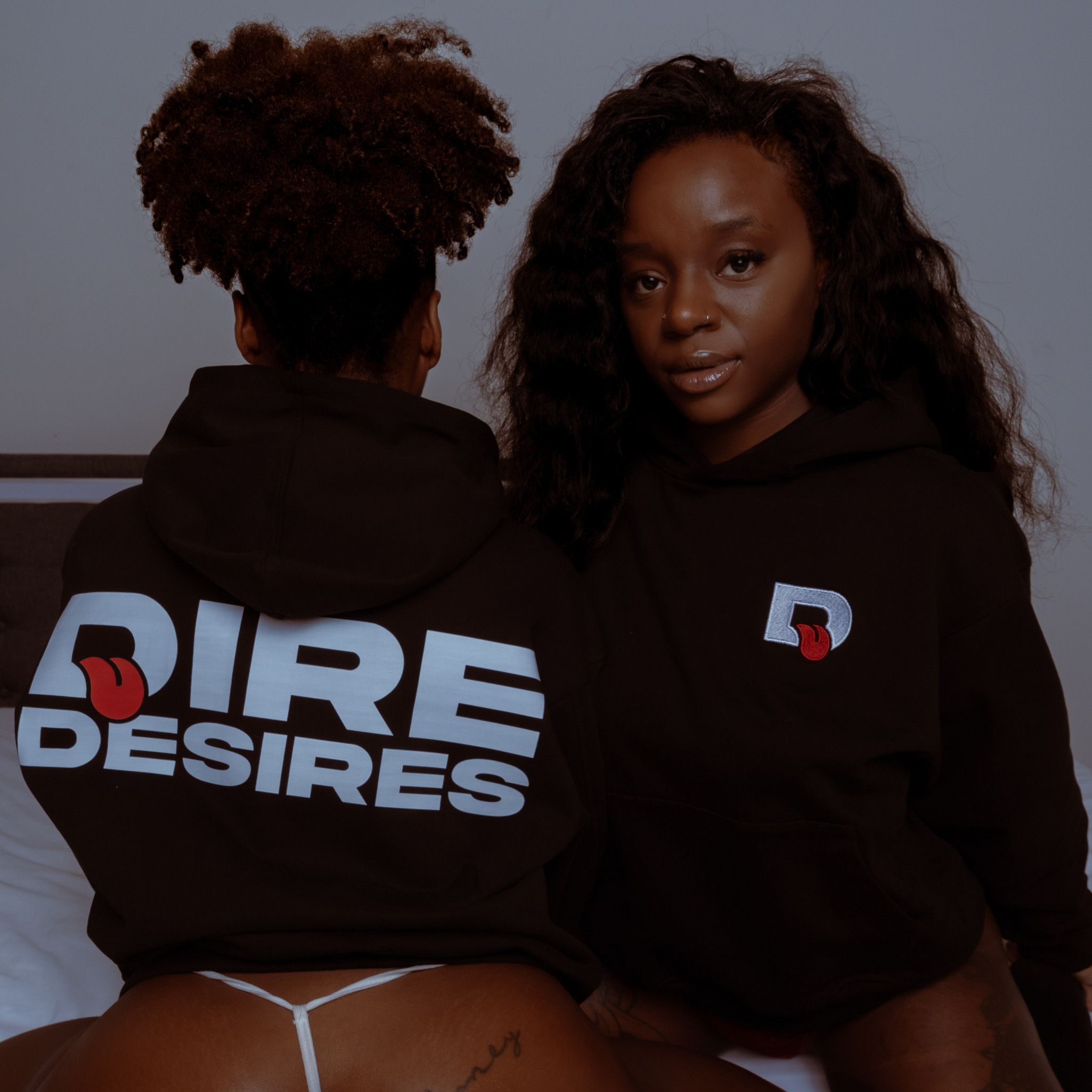 Signature D Hoodie Black