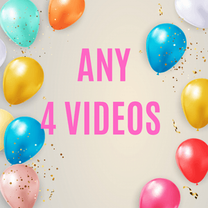 Birthday video deal