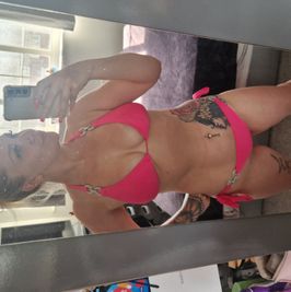 Pink bikini