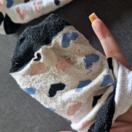 Worn socks