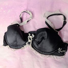 Old Black and White Maid Bra