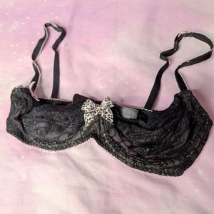 Old Black Lace Bra