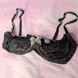 Old Black Lace Bra