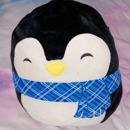 Preloved Plush Squishmallow Penguin