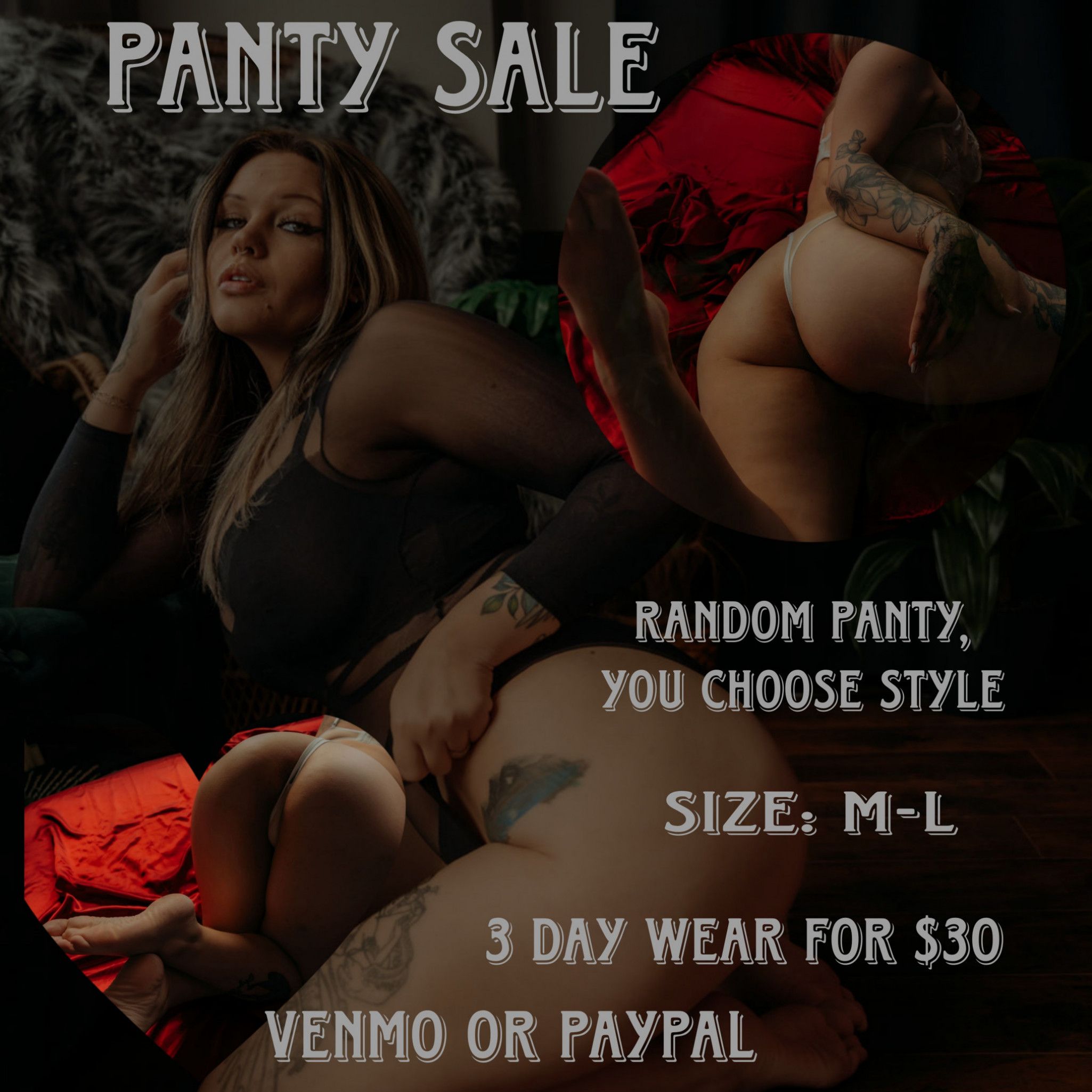 Panty sale!!