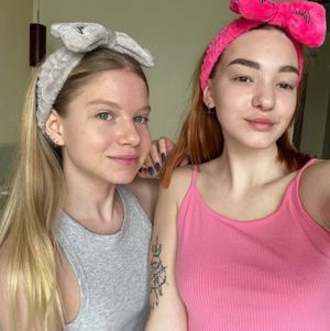 Juicy masturbation  with my step-sister