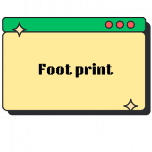 Foot print