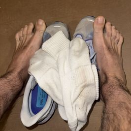 10km Running Socks Worn Twice