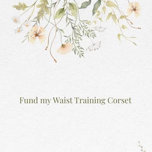Waste training corset