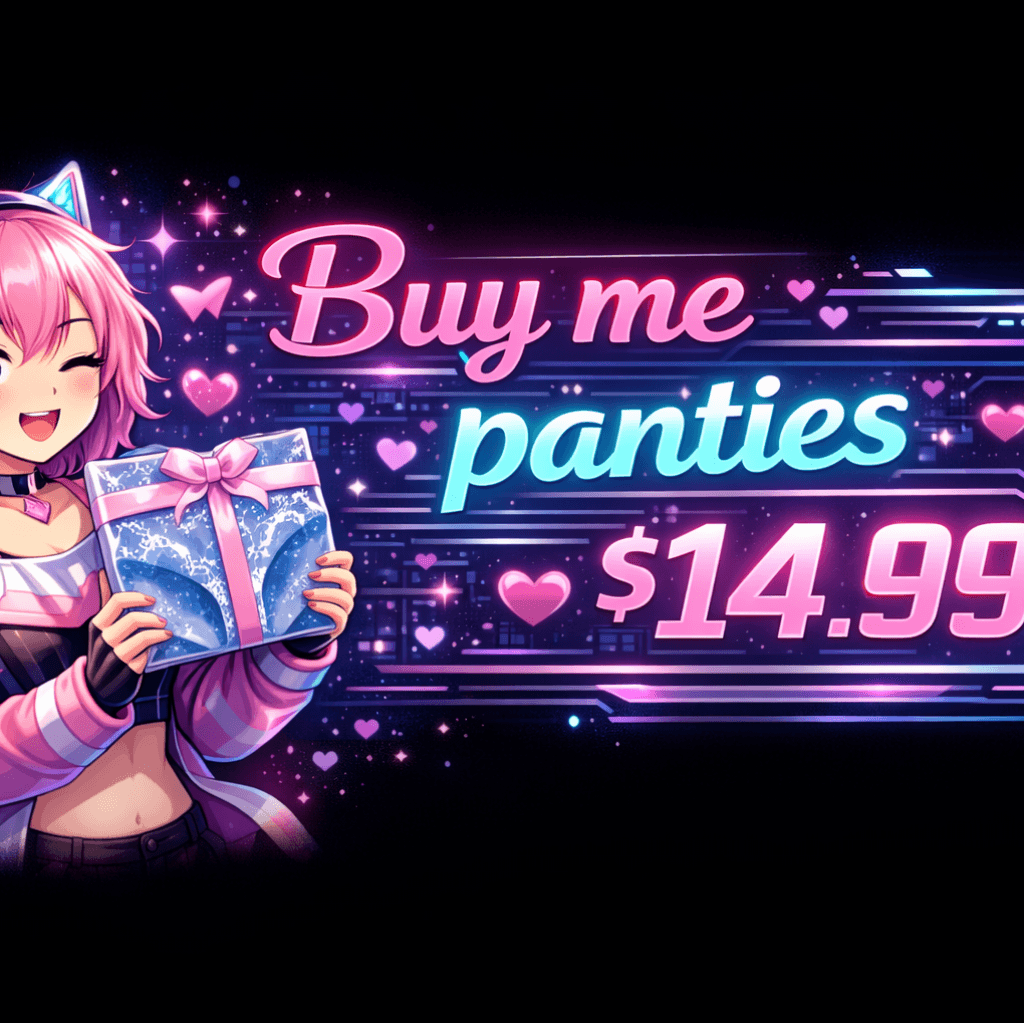 Buy me panties!