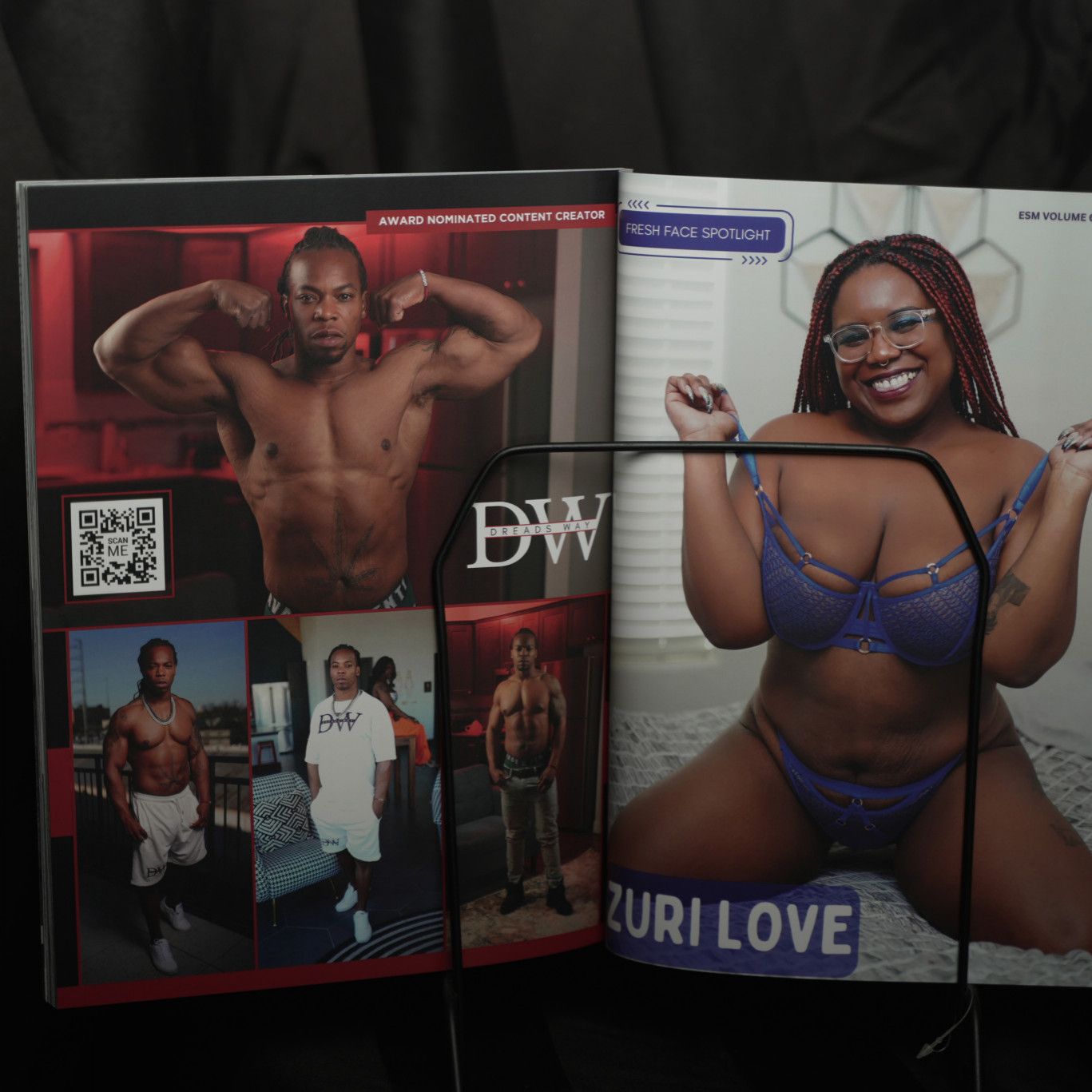 Erotic Sky Magazine Volume 6Sexy magazine featuring the hote