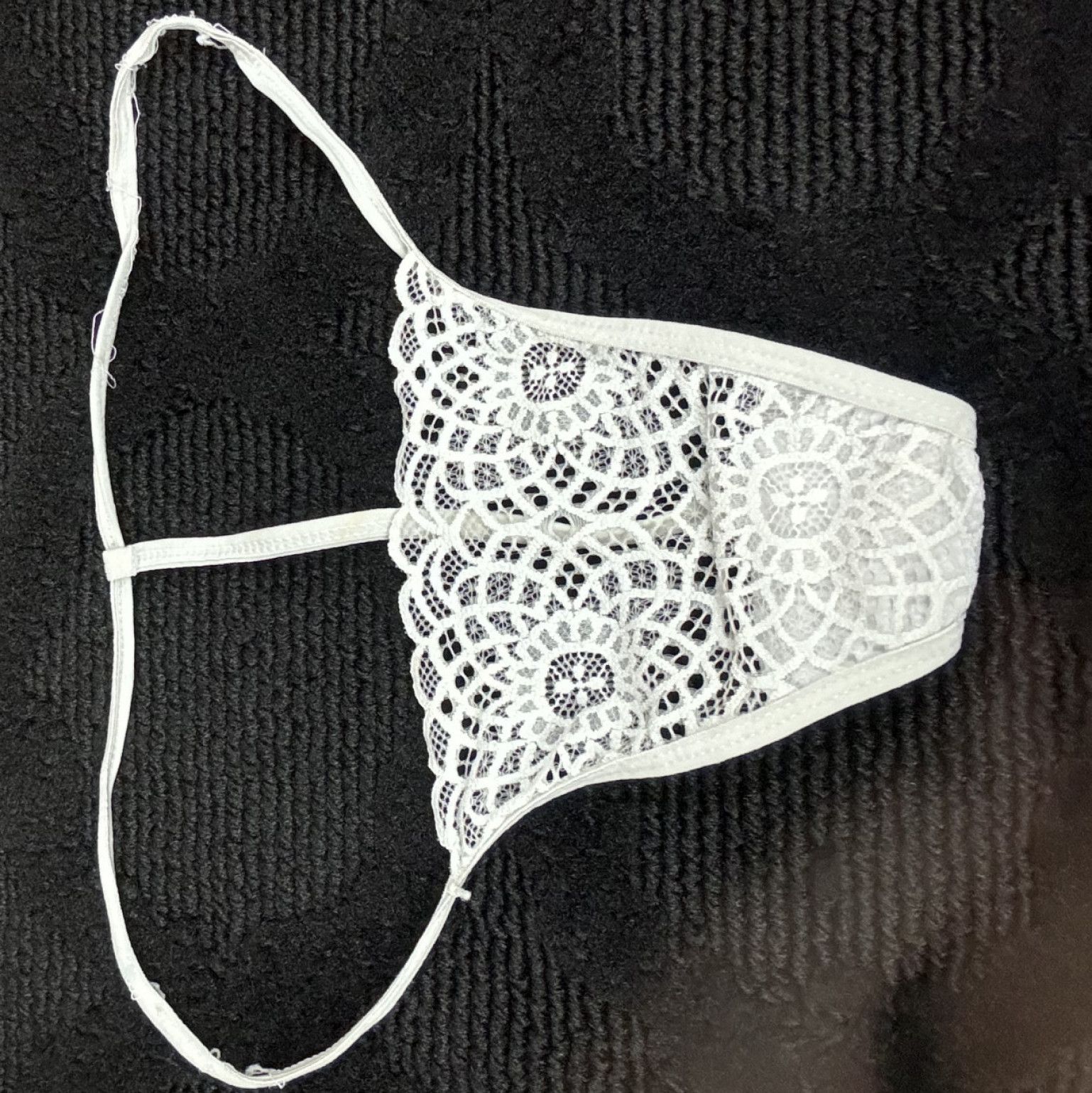 White Lace Gstring