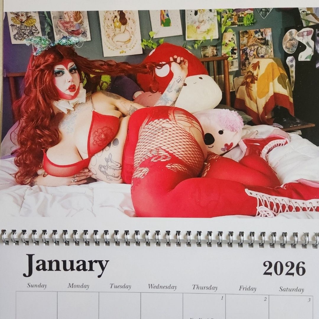 2026 Pin Up Calender