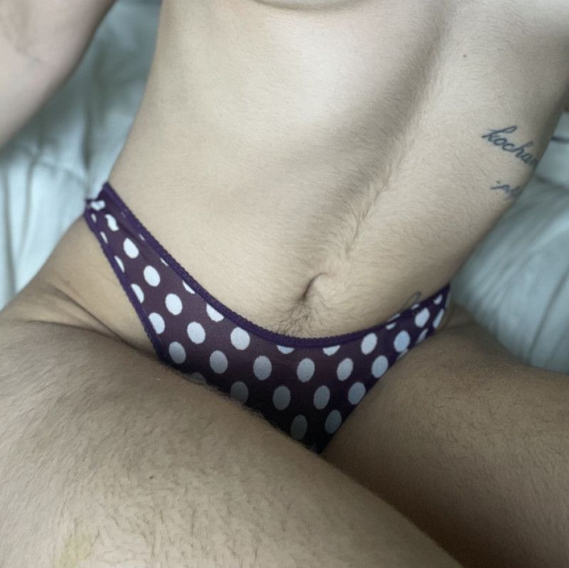 polka dot thong