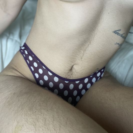 polka dot thong