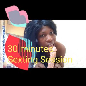 30 Minutes Sexting Session