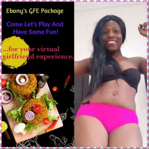 Ebony GFE Weekly Package