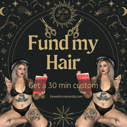 Pay for my hair appointment and get a 30 minute custom