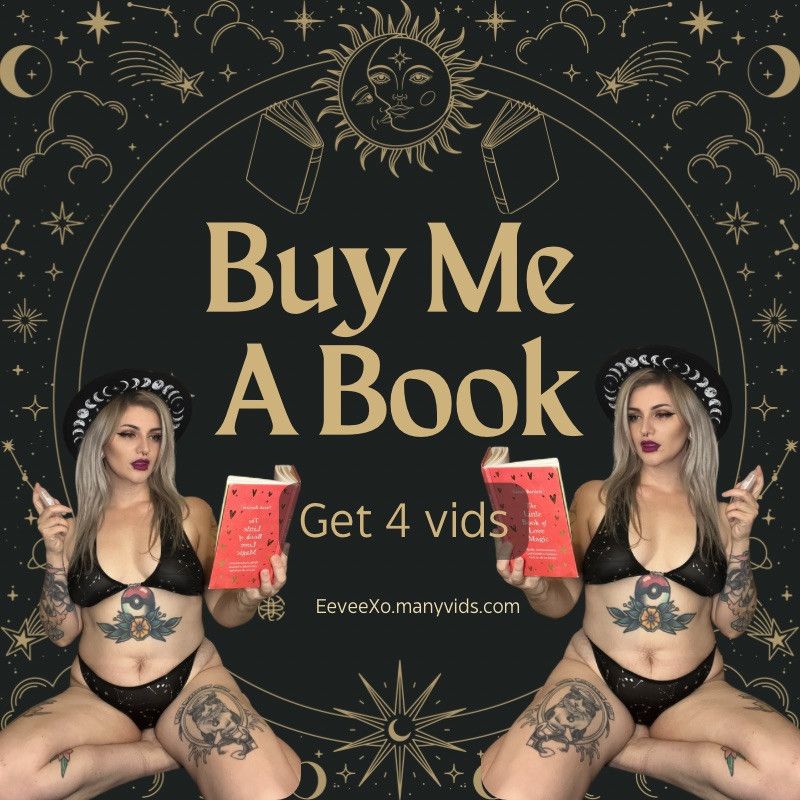 Buy Me a Book and get a vid bundle