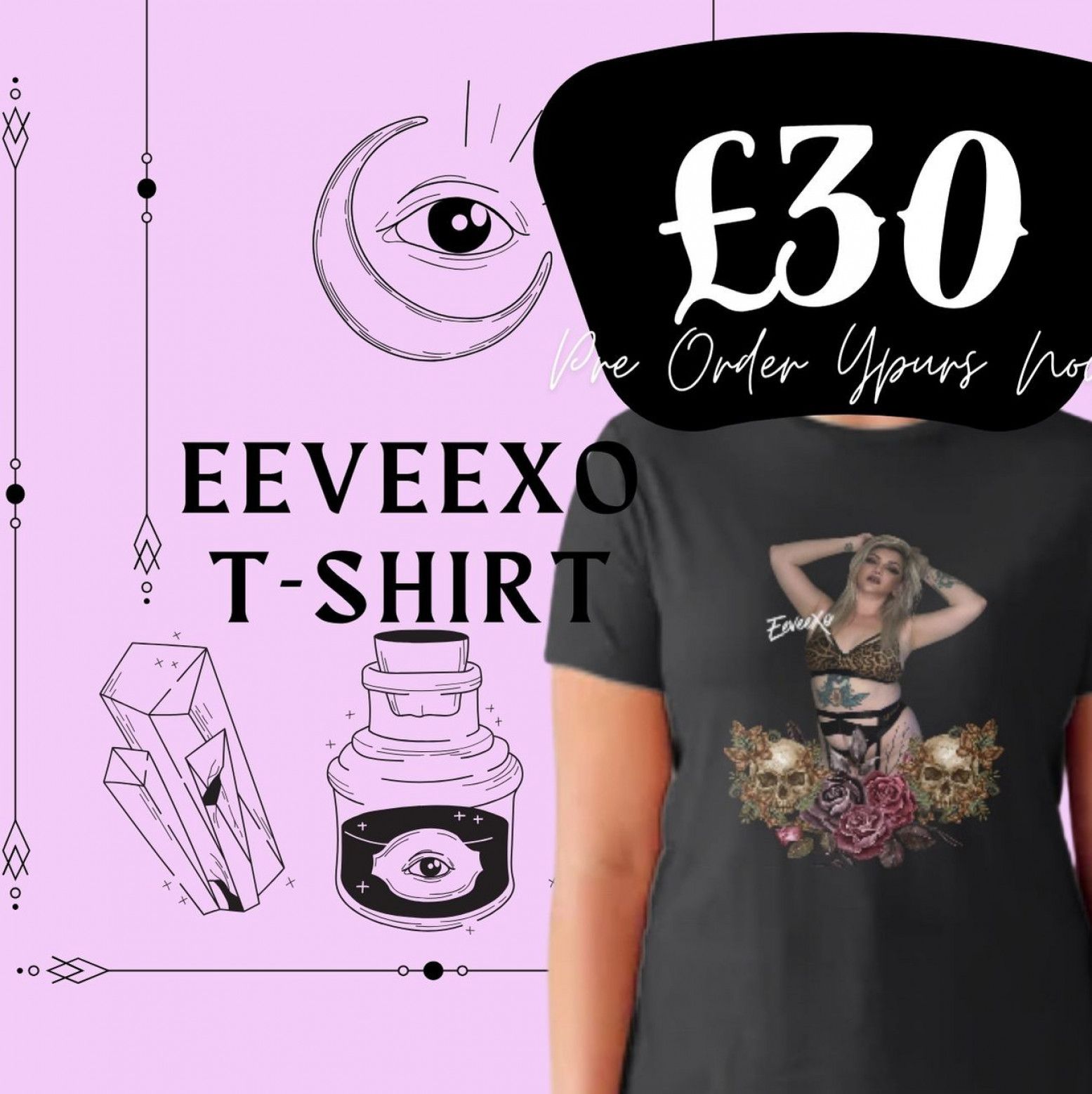 EeveeXo TShirt Pre Order