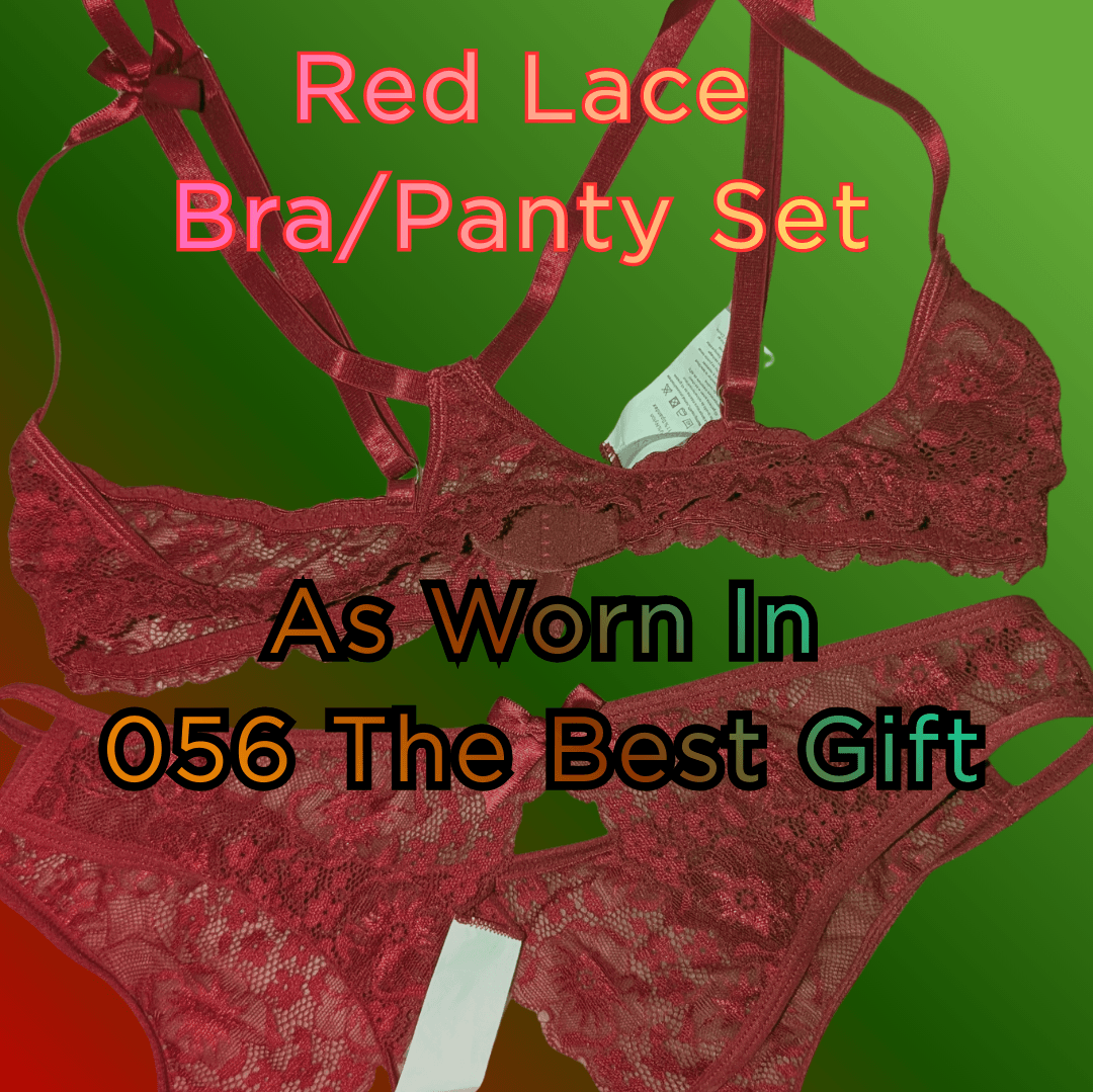 Cupless Crotchless Bra and Panty Set