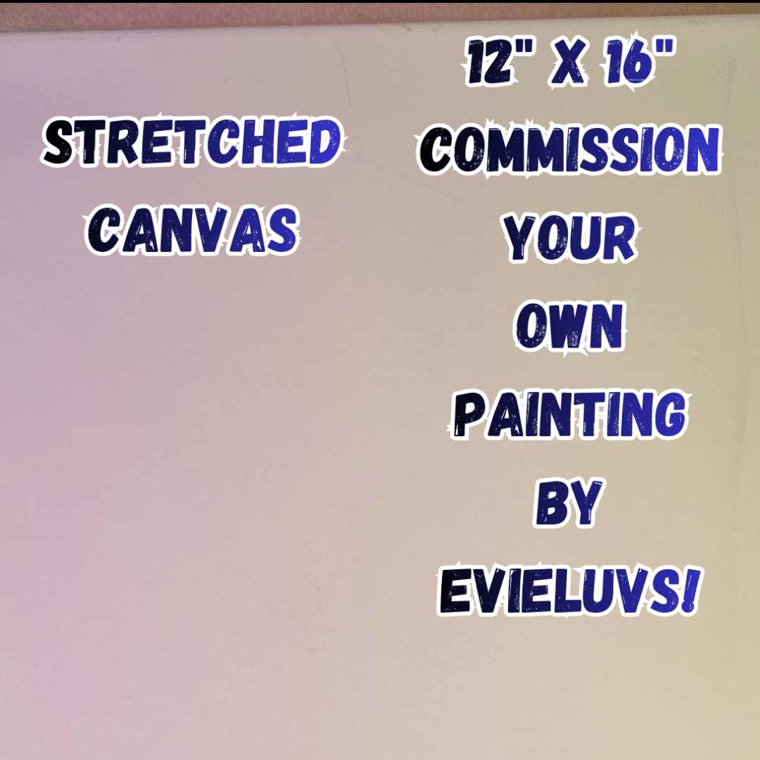 Large Custom Painting on Stretched Canvas
