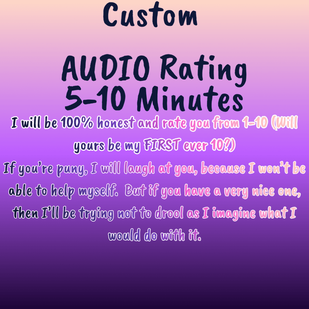 Custom Audio Rating