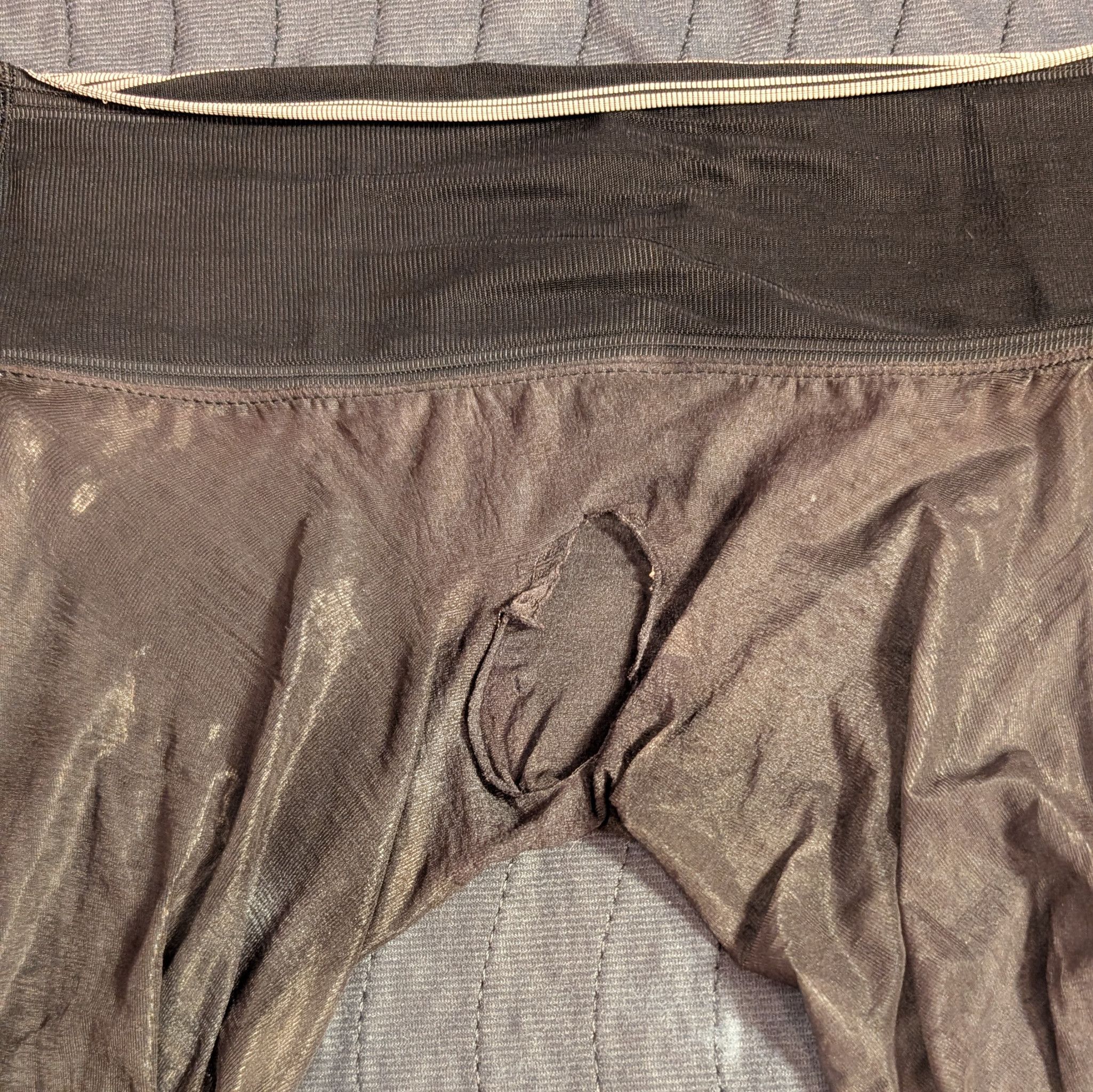 As Worn by Evie in 060 Ripped Pantyhose