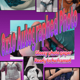 8x10 Autographed Photo