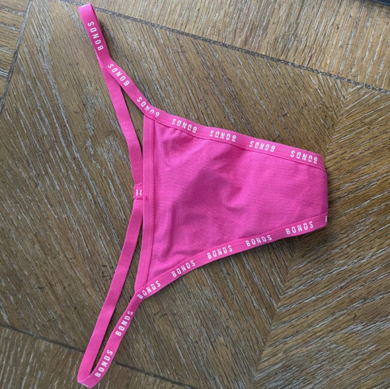 Pink Cotton G String