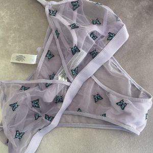 Purple Butterfly Panties