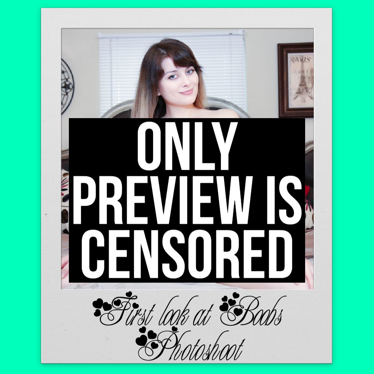 FIRST LOOK AT BOOBS PHOTOSET ELLIE IDOL