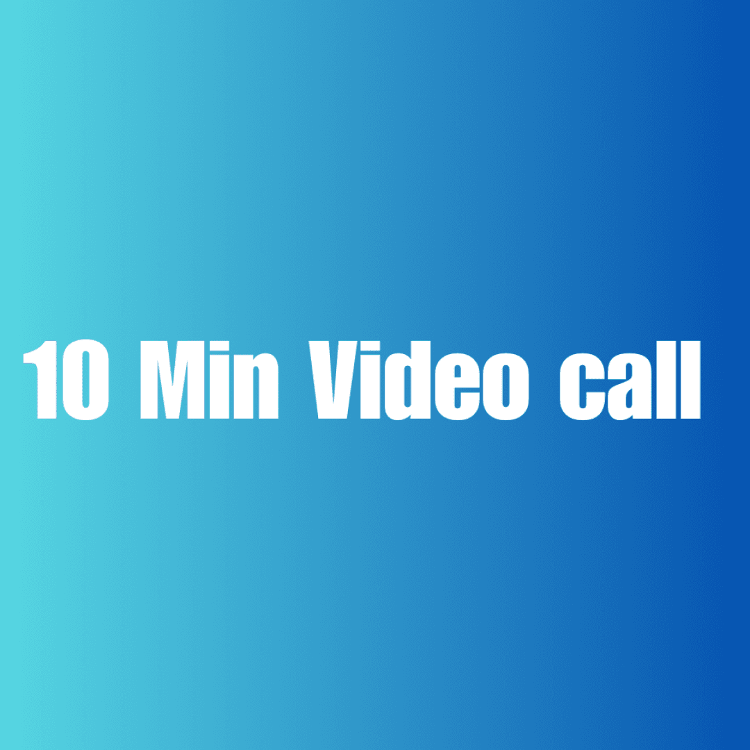 10 min video call