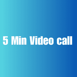 5 min video call